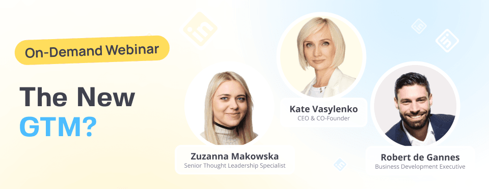 The new GTM? On-demand webinar