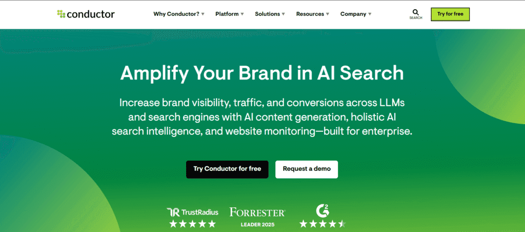 Conductor for AI visibility