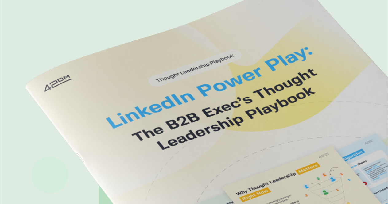 LinkedIn Thought Leadership Playbook for B2B Executives: Grow Your Influence
