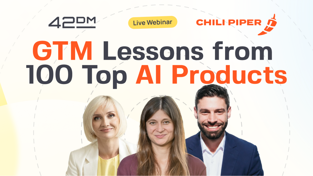 From Traffic to Pipeline: GTM Lessons from 100 Top AI Products
