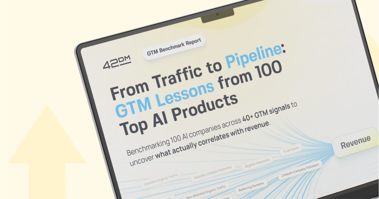 GTM Benchmark Report: GTM Lessons from 100 Top AI Products