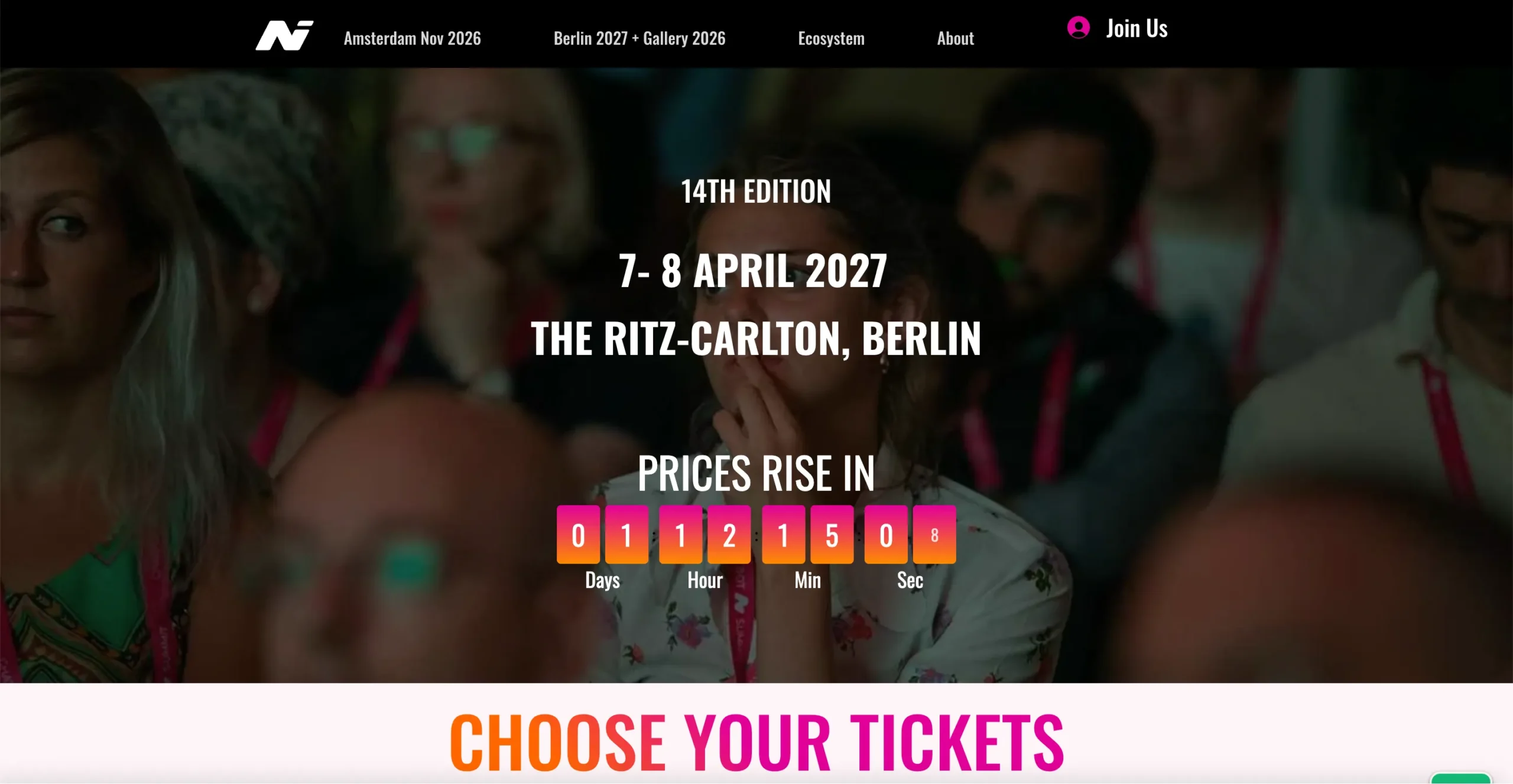 Chatbot Summit Berlin conference website